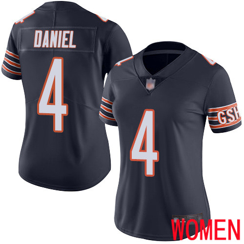 Chicago Bears Limited Navy Blue Women Chase Daniel Home Jersey NFL Football 4 Vapor Untouchable